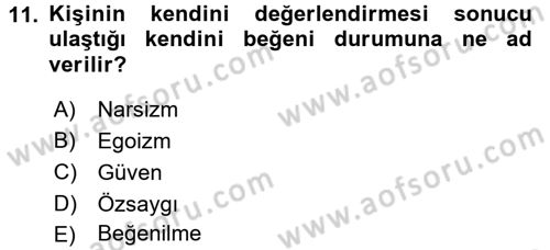 Halkla İlişkiler Ve İletişim Dersi 2016 - 2017 Yılı (Vize) Ara Sınav Soruları 11. Soru