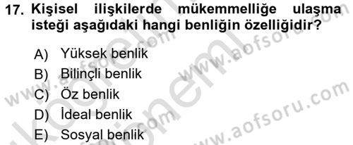 Halkla İlişkiler Ve İletişim Dersi Ara Sınavı Deneme Sınav Soruları 17. Soru