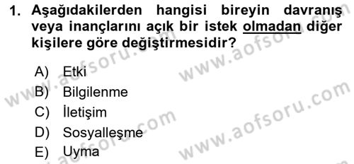 Halkla İlişkiler Ve İletişim Dersi 2018 - 2019 Yılı (Final) Dönem Sonu Sınav Soruları 1. Soru