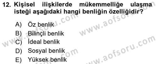 Halkla İlişkiler Ve İletişim Dersi Ara Sınavı Deneme Sınav Soruları 12. Soru