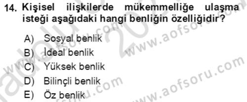 Halkla İlişkiler Ve İletişim Dersi Ara Sınavı Deneme Sınav Soruları 14. Soru