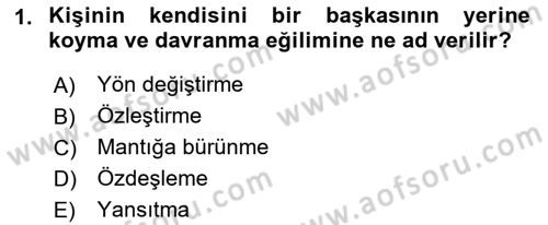 Halkla İlişkiler Ve İletişim Dersi 2022 - 2023 Yılı (Final) Dönem Sonu Sınav Soruları 1. Soru
