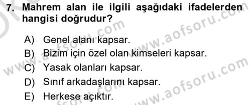 Halkla İlişkiler Ve İletişim Dersi 2023 - 2024 Yılı Yaz Okulu Sınav Soruları 7. Soru