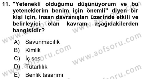 Halkla İlişkiler Ve İletişim Dersi Ara Sınavı Deneme Sınav Soruları 11. Soru