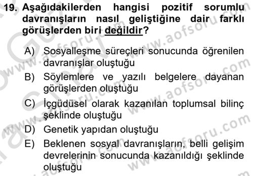 Halkla İlişkiler Ve İletişim Dersi 2024 - 2025 Yılı (Vize) Ara Sınav Soruları 19. Soru