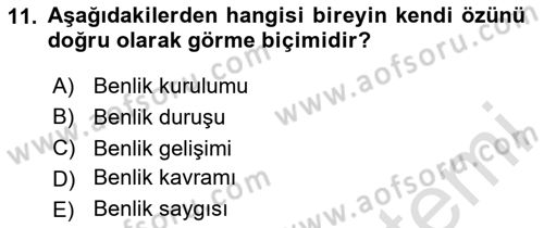 Halkla İlişkiler Ve İletişim Dersi 2024 - 2025 Yılı Yaz Okulu Sınav Soruları 11. Soru