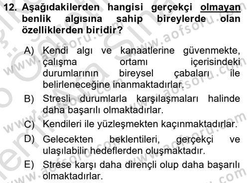 Halkla İlişkiler Ve İletişim Dersi 2025 - 2026 Yılı (Vize) Ara Sınav Soruları 12. Soru