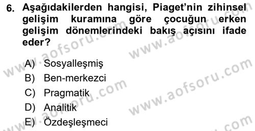 Halkla İlişkiler Ve İletişim Dersi 2025 - 2026 Yılı (Final) Dönem Sonu Sınav Soruları 6. Soru