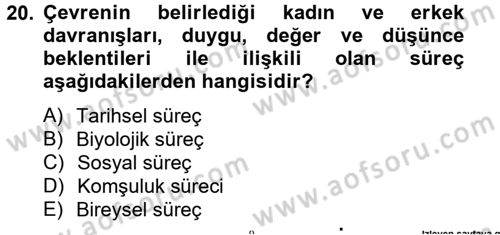 Etkili İletişim Teknikleri Dersi 2012 - 2013 Yılı (Vize) Ara Sınav Soruları 20. Soru