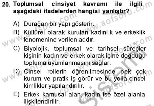 Etkili İletişim Teknikleri Dersi 2013 - 2014 Yılı (Vize) Ara Sınav Soruları 20. Soru