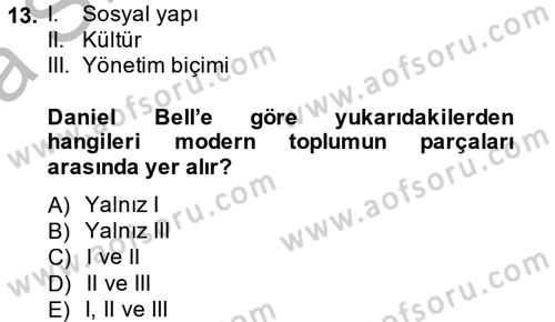 Etkili İletişim Teknikleri Dersi 2014 - 2015 Yılı (Vize) Ara Sınav Soruları 13. Soru