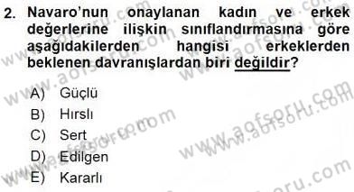 Etkili İletişim Teknikleri Dersi 2015 - 2016 Yılı Tek Ders Sınav Soruları 2. Soru