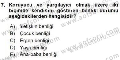 Etkili İletişim Teknikleri Dersi 2015 - 2016 Yılı Tek Ders Sınav Soruları 7. Soru