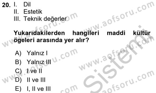 Etkili İletişim Teknikleri Dersi 2018 - 2019 Yılı Yaz Okulu Sınav Soruları 20. Soru