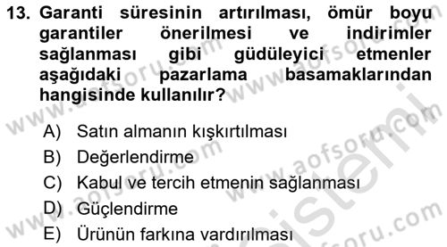 Etkili İletişim Teknikleri Dersi 2020 - 2021 Yılı Yaz Okulu Sınav Soruları 13. Soru