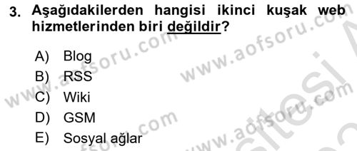 Etkili İletişim Teknikleri Dersi 2020 - 2021 Yılı Yaz Okulu Sınav Soruları 3. Soru
