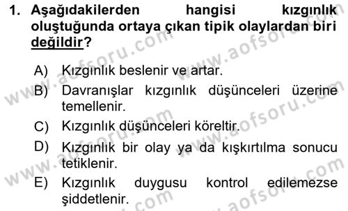 Etkili İletişim Teknikleri Dersi 2023 - 2024 Yılı (Final) Dönem Sonu Sınav Soruları 1. Soru
