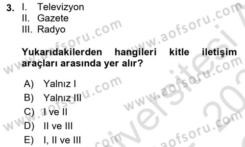 Etkili İletişim Teknikleri Dersi 2023 - 2024 Yılı Yaz Okulu Sınav Soruları 3. Soru
