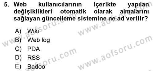 Etkili İletişim Teknikleri Dersi 2023 - 2024 Yılı Yaz Okulu Sınav Soruları 5. Soru