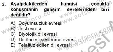 İletişim Bilgisi Dersi 2014 - 2015 Yılı (Final) Dönem Sonu Sınav Soruları 3. Soru