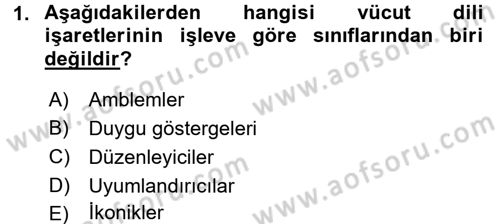 İletişim Bilgisi Dersi 2016 - 2017 Yılı 3 Ders Sınav Soruları 1. Soru