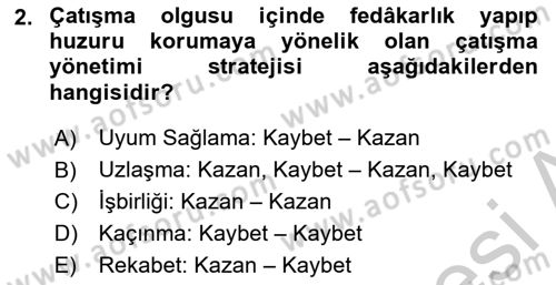 İletişim Bilgisi Dersi 2018 - 2019 Yılı Yaz Okulu Sınav Soruları 2. Soru