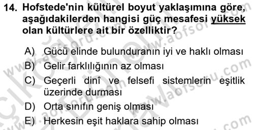 İletişim Bilgisi Dersi 2019 - 2020 Yılı (Final) Dönem Sonu Sınav Soruları 14. Soru