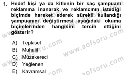 İletişim Bilgisi Dersi 2021 - 2022 Yılı Yaz Okulu Sınav Soruları 1. Soru