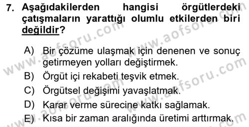 İletişim Bilgisi Dersi 2022 - 2023 Yılı (Final) Dönem Sonu Sınav Soruları 7. Soru