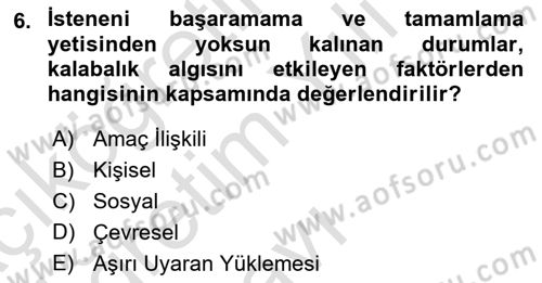 İletişim Bilgisi Dersi 2023 - 2024 Yılı Yaz Okulu Sınav Soruları 6. Soru