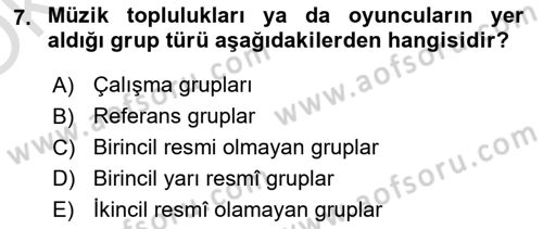 İletişim Bilgisi Dersi 2025 - 2026 Yılı Yaz Okulu Sınav Soruları 7. Soru