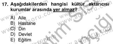 Sözlü ve Sözsüz İletişim Dersi Ara Sınavı Deneme Sınav Soruları 17. Soru