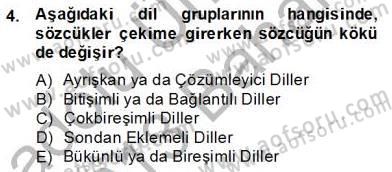 Sözlü ve Sözsüz İletişim Dersi 2012 - 2013 Yılı (Final) Dönem Sonu Sınav Soruları 4. Soru