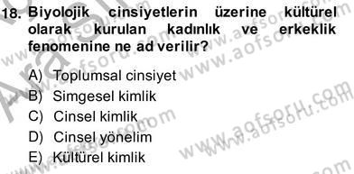 Sözlü ve Sözsüz İletişim Dersi 2013 - 2014 Yılı (Vize) Ara Sınav Soruları 18. Soru