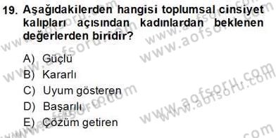 Sözlü ve Sözsüz İletişim Dersi Ara Sınavı Deneme Sınav Soruları 19. Soru