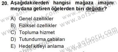 Sözlü ve Sözsüz İletişim Dersi 2014 - 2015 Yılı (Final) Dönem Sonu Sınav Soruları 20. Soru
