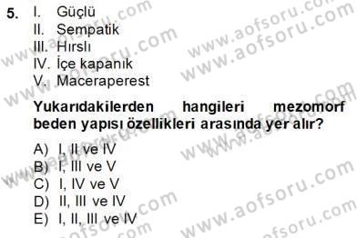 Sözlü ve Sözsüz İletişim Dersi 2014 - 2015 Yılı (Final) Dönem Sonu Sınav Soruları 5. Soru