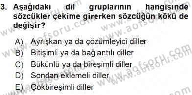Sözlü ve Sözsüz İletişim Dersi 2015 - 2016 Yılı (Final) Dönem Sonu Sınav Soruları 3. Soru