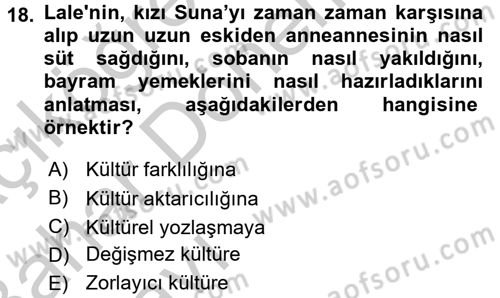Sözlü ve Sözsüz İletişim Dersi 2016 - 2017 Yılı (Vize) Ara Sınav Soruları 18. Soru