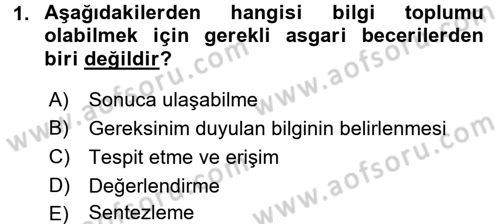 Uluslararası İletişim Dersi 2015 - 2016 Yılı (Final) Dönem Sonu Sınav Soruları 1. Soru