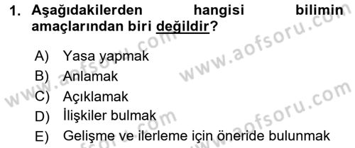 İletişim Kuramları Dersi 2023 - 2024 Yılı Yaz Okulu Sınav Soruları 1. Soru