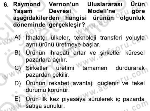 İletişim Kuramları Dersi 2024 - 2025 Yılı (Final) Dönem Sonu Sınav Soruları 6. Soru