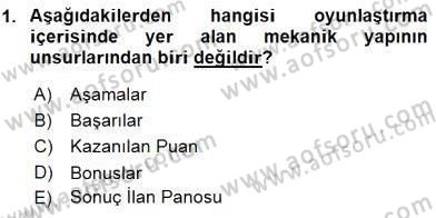 Stratejik İletişim Dersi 2015 - 2016 Yılı (Vize) Ara Sınav Soruları 1. Soru