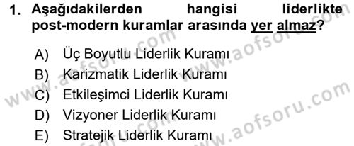 Stratejik İletişim Dersi 2016 - 2017 Yılı (Vize) Ara Sınav Soruları 1. Soru