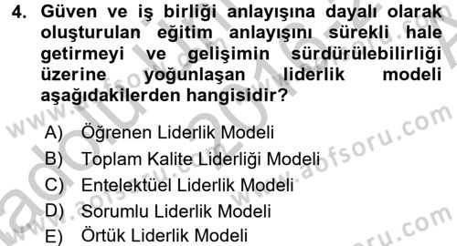 Stratejik İletişim Dersi 2016 - 2017 Yılı (Vize) Ara Sınav Soruları 4. Soru