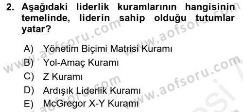 Stratejik İletişim Dersi 2018 - 2019 Yılı (Vize) Ara Sınav Soruları 2. Soru