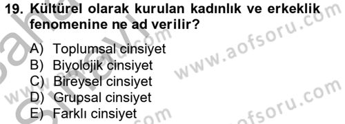 Etkili İletişim Teknikleri Dersi 2012 - 2013 Yılı (Vize) Ara Sınav Soruları 19. Soru