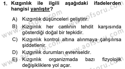 Etkili İletişim Teknikleri Dersi 2015 - 2016 Yılı (Vize) Ara Sınav Soruları 1. Soru