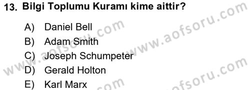 Etkili İletişim Teknikleri Dersi 2015 - 2016 Yılı Tek Ders Sınav Soruları 13. Soru