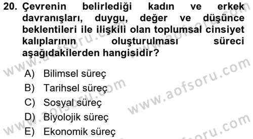 Etkili İletişim Teknikleri Dersi 2017 - 2018 Yılı (Vize) Ara Sınav Soruları 20. Soru